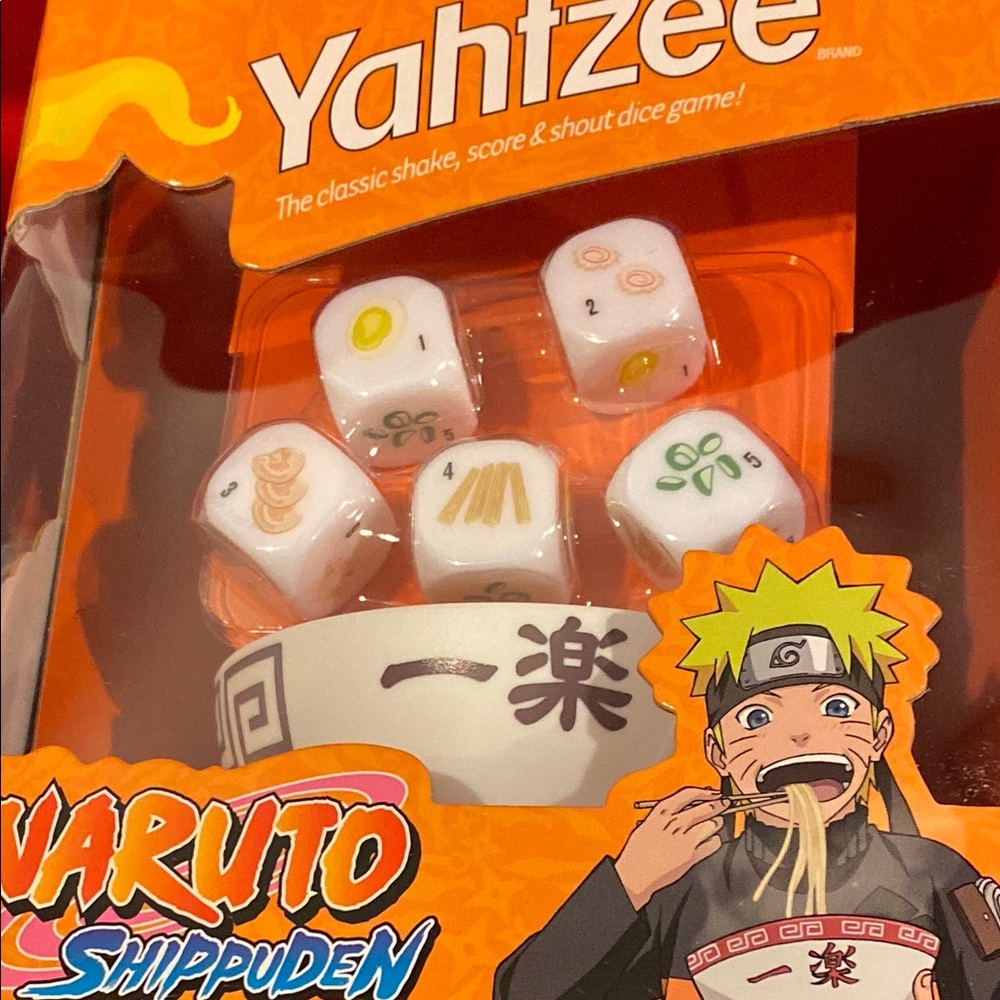 Naruto Shippuden Dice Game - White